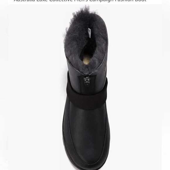 Australia Luxe Collective Men's Campaign Fashion Boot black nwt - Picture 3 of 16